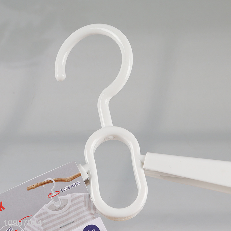 Good Quality Wide Non-Slip Plastic Clothes Hanger Suit Jacket Hanger