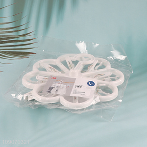 Wholesale Clothes Drying Rack Towels Bras Drying Rack with 12 Clips