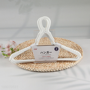 New Arrival 3 Packs Retractable Clothes Hangers for Kids Boys Girls