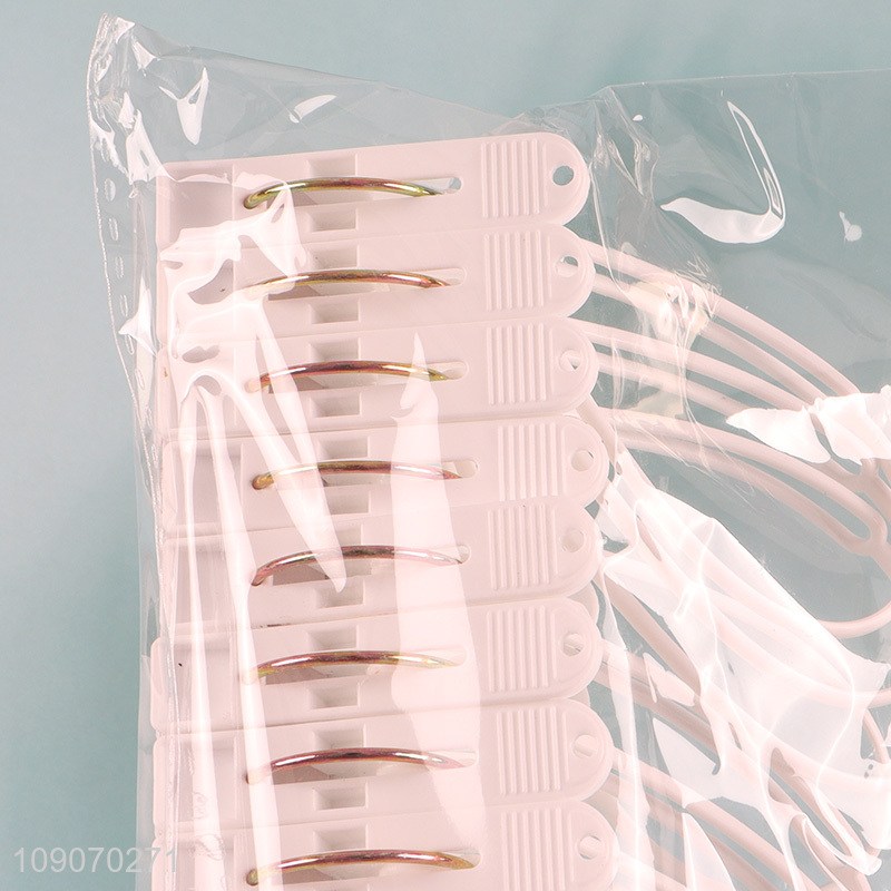 New Product Packs Plastic Clothes Pegs Windproof Clothespins Set