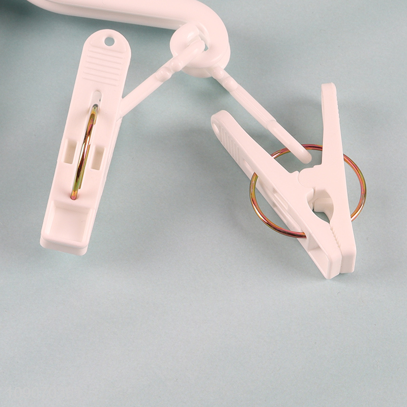 China Imports Multipurpose Pants Hanger Socks Hanger with 4 Clips