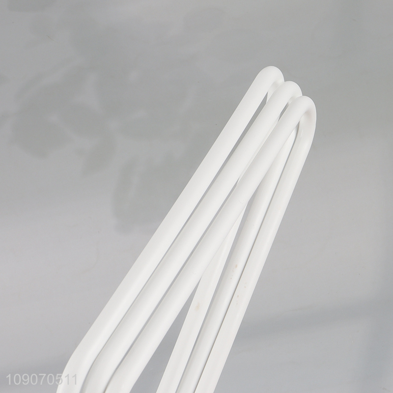 Hot Sale 3 Packs Heavy Duty Non-Slip Plastic Clothes Hangers for Adults