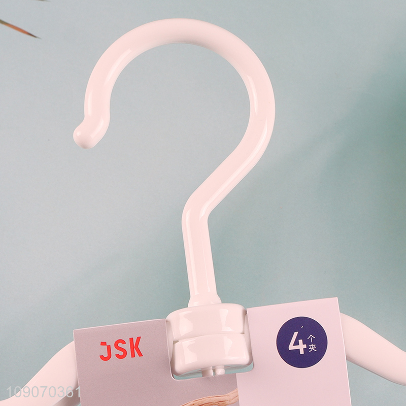 China Imports Multipurpose Pants Hanger Socks Hanger with 4 Clips