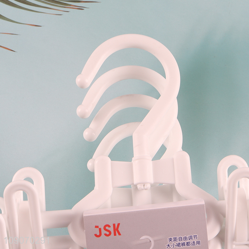 High Quality 4 Packs Heavy Duty Space Saving Pants Skirt Hangers