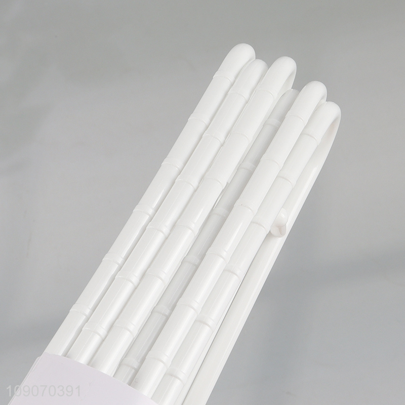 Factory Price 6 Packs Heavy Duty Space Saving Plastic Clothes Hangers