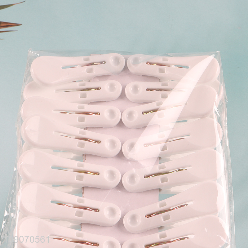 China Imports 20 Packs Plastic Clothes Pegs Windproof Clothespins Set