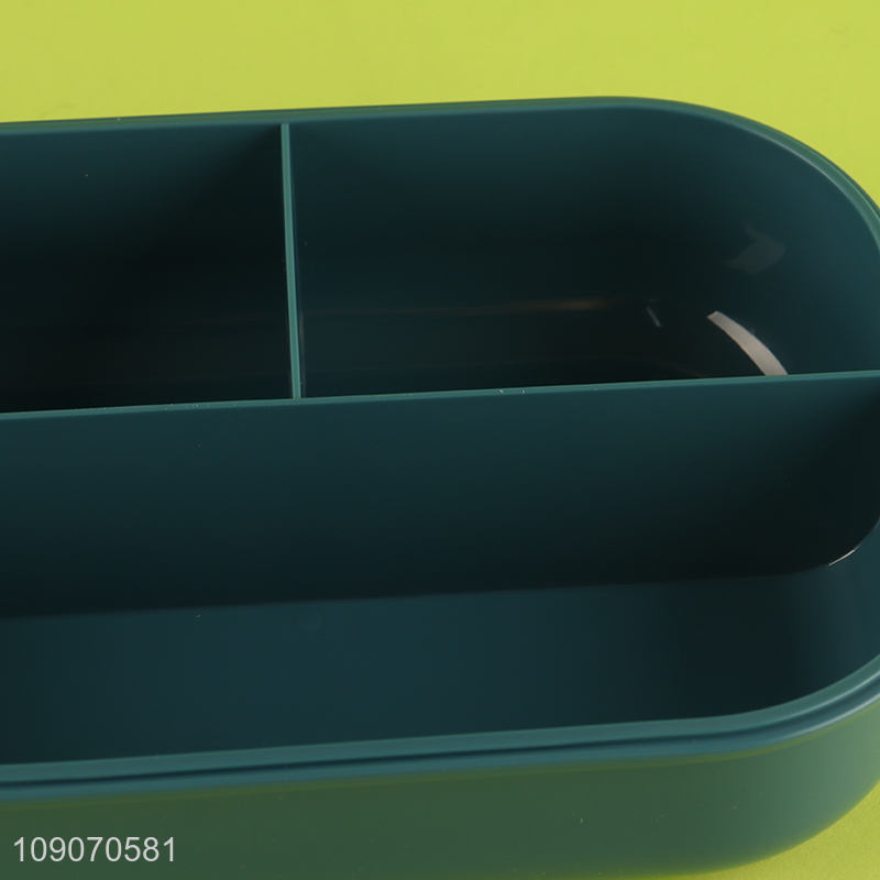 Hot products portable school kids plastic lunch box with fork&spoon