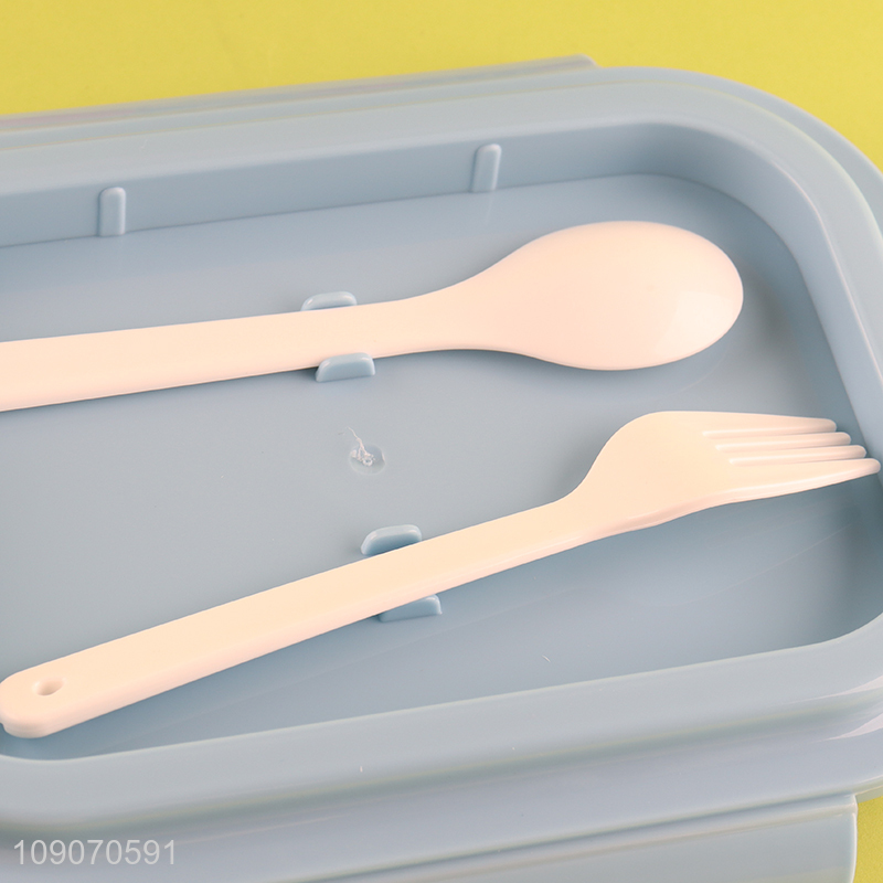 Online wholesale cartoon bear kids 3compartment lunch box