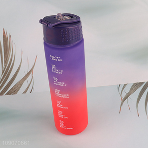 Hot products portable large capacity sports water bottle with handle