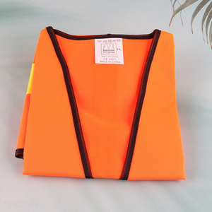 Yiwu market outdoor polyester Reflective safety vest  for sale
