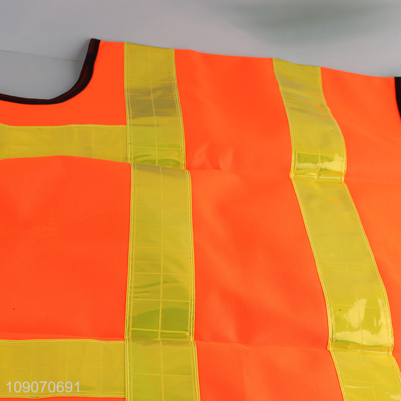Yiwu market outdoor polyester Reflective safety vest for sale