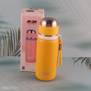 Good price 600ml stainless steel water bottle insulted vacuum cup