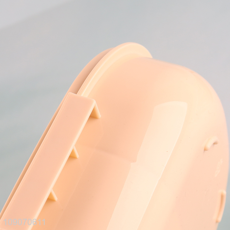 Top selling portable plastic lunch box with spoon for kids