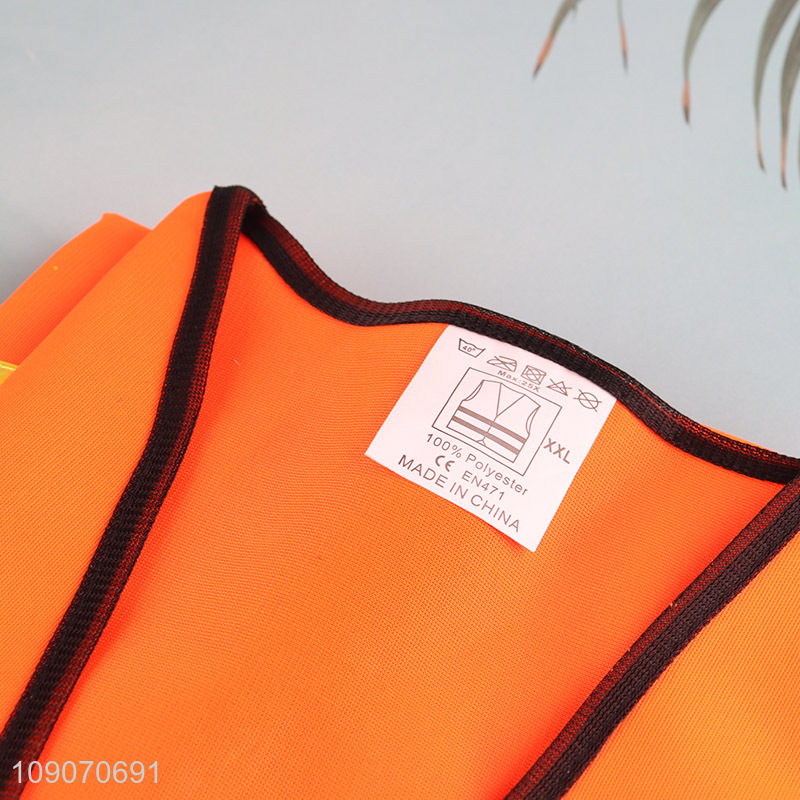 Yiwu market outdoor polyester Reflective safety vest for sale