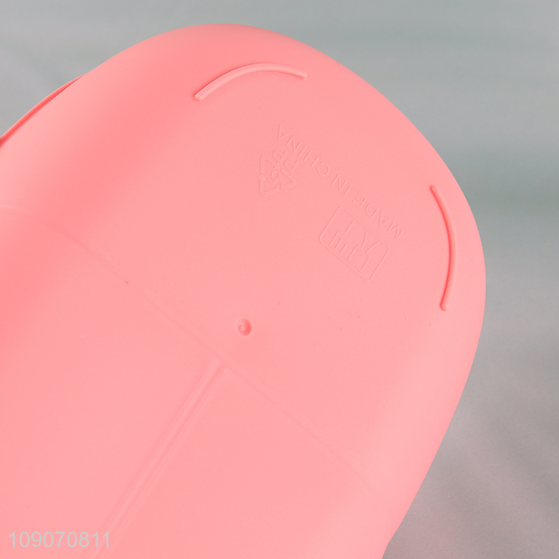 Factory price portable plastic lunch box with fork&spoon