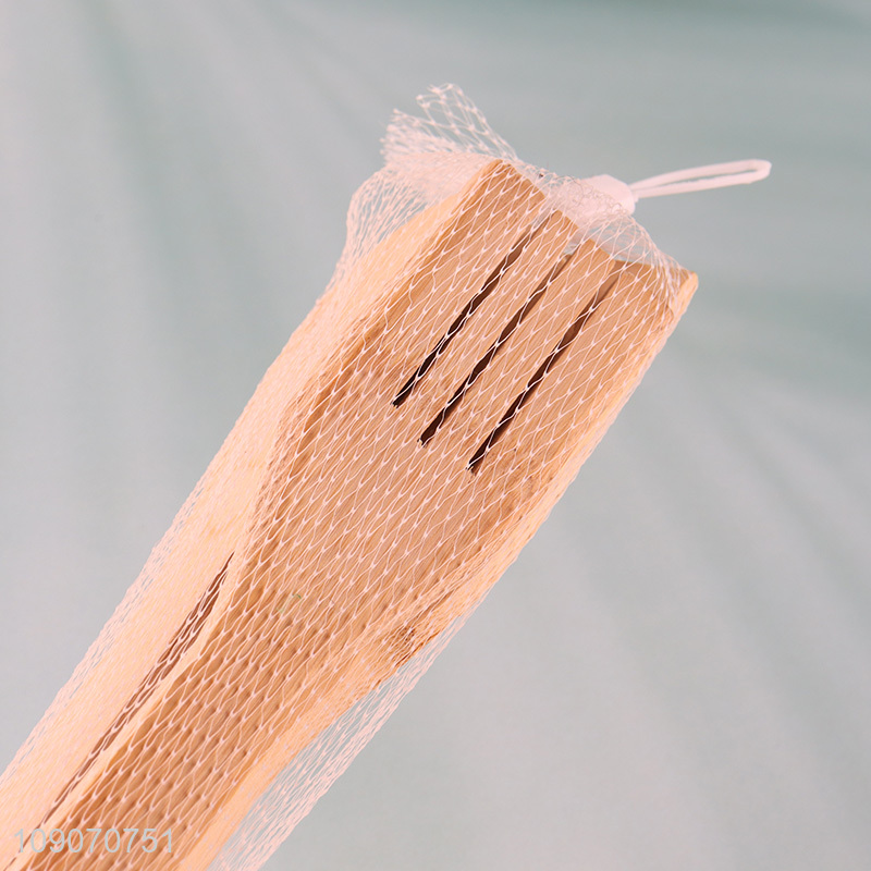 Top products 4pcs bamboo kitchen utensil set for home restaurant