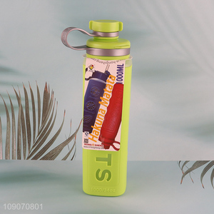 New products 1000ml portable plastic sports water bottle for sale