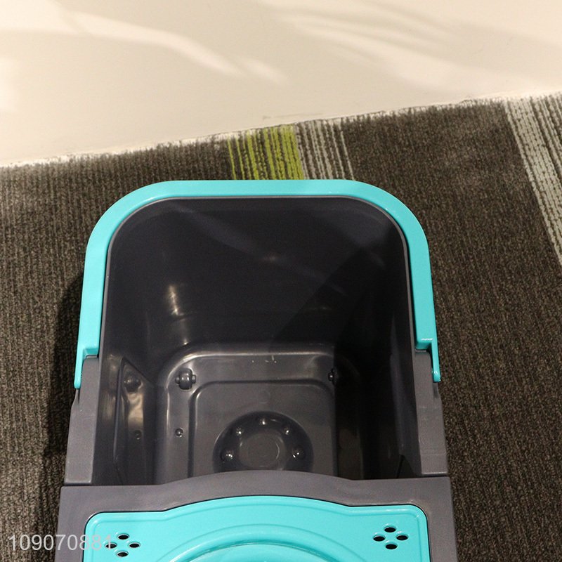 Factory Supply Microfiber Spin Mop and Bucket Set for Hardwood & Tile