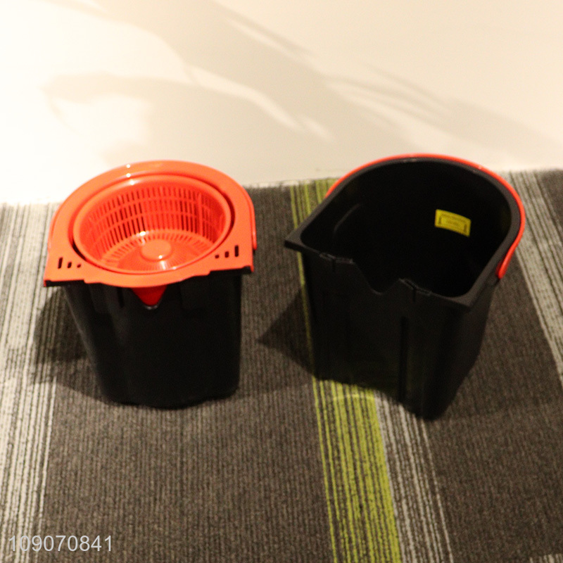 High Quality Labor-Saving Foot Pressure Microfiber Spin Mop and Bucket Set