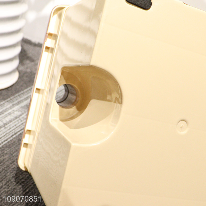 Custom Logo Microfiber Spin Mop and Bucket Set Floor Cleaning System