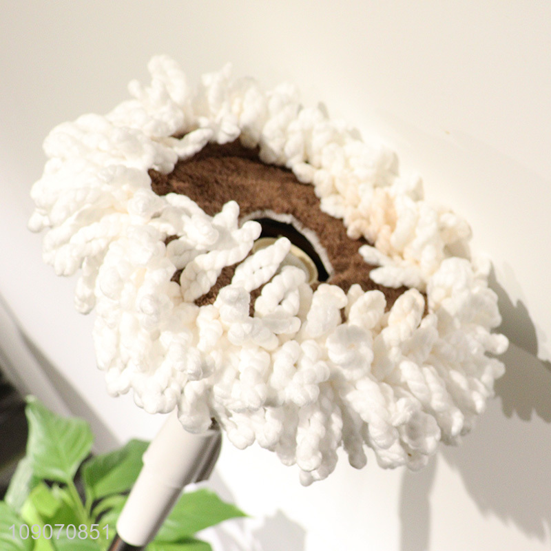 Custom Logo Microfiber Spin Mop and Bucket Set Floor Cleaning System