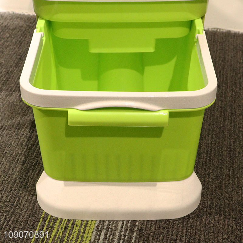 Wholesale Microfiber Mop and Bucket Set Spin Mop Floor Cleaning System