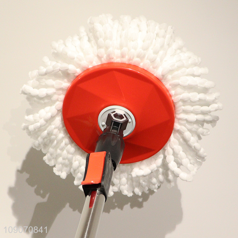 High Quality Labor-Saving Foot Pressure Microfiber Spin Mop and Bucket Set