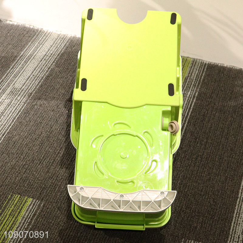 Wholesale Microfiber Mop and Bucket Set Spin Mop Floor Cleaning System