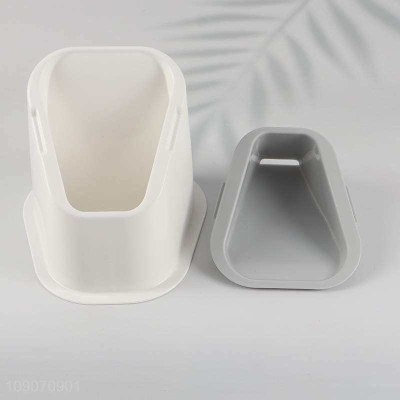 New Product Flexible Toilet Bowl Brush and Holder Set for Bathroom