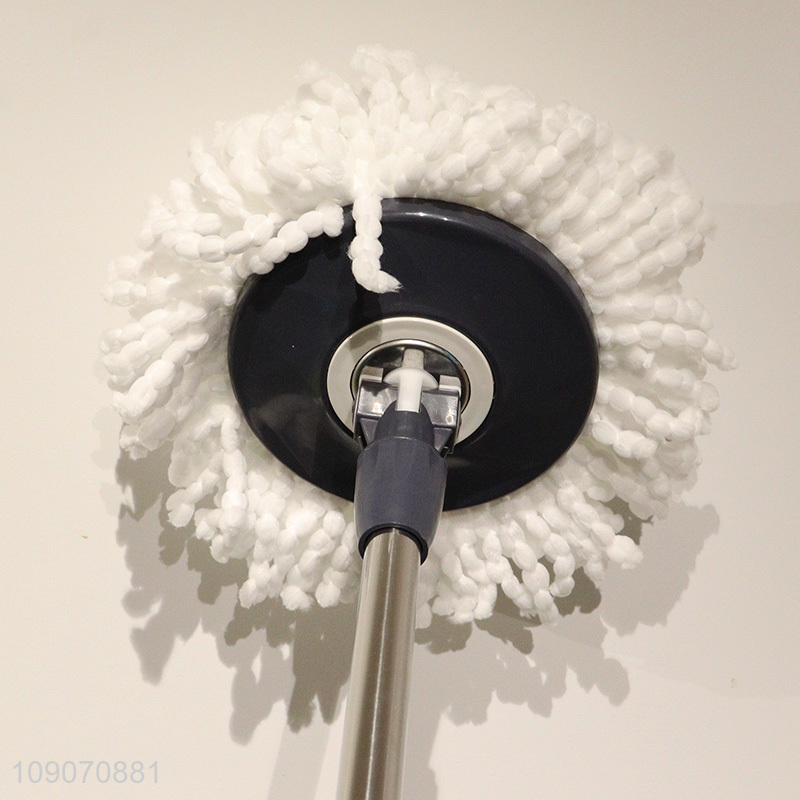 Factory Supply Microfiber Spin Mop and Bucket Set for Hardwood & Tile