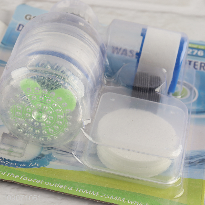 Latest products home reusable kitchen faucet water filter for sale