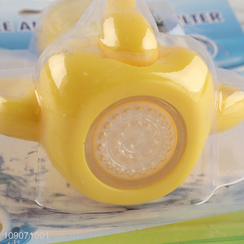 Low price cartoon elephant shape detachable washable water filter for kitchen