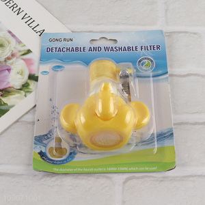 Low price cartoon elephant shape detachable washable water filter for kitchen