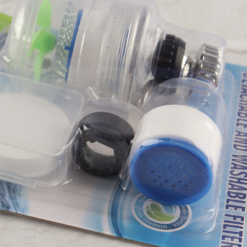 Latest products home reusable kitchen faucet water filter for sale