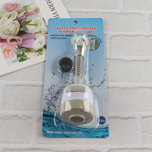 Most popular home kitchen bathroom faucet pressurrized flower spinkler