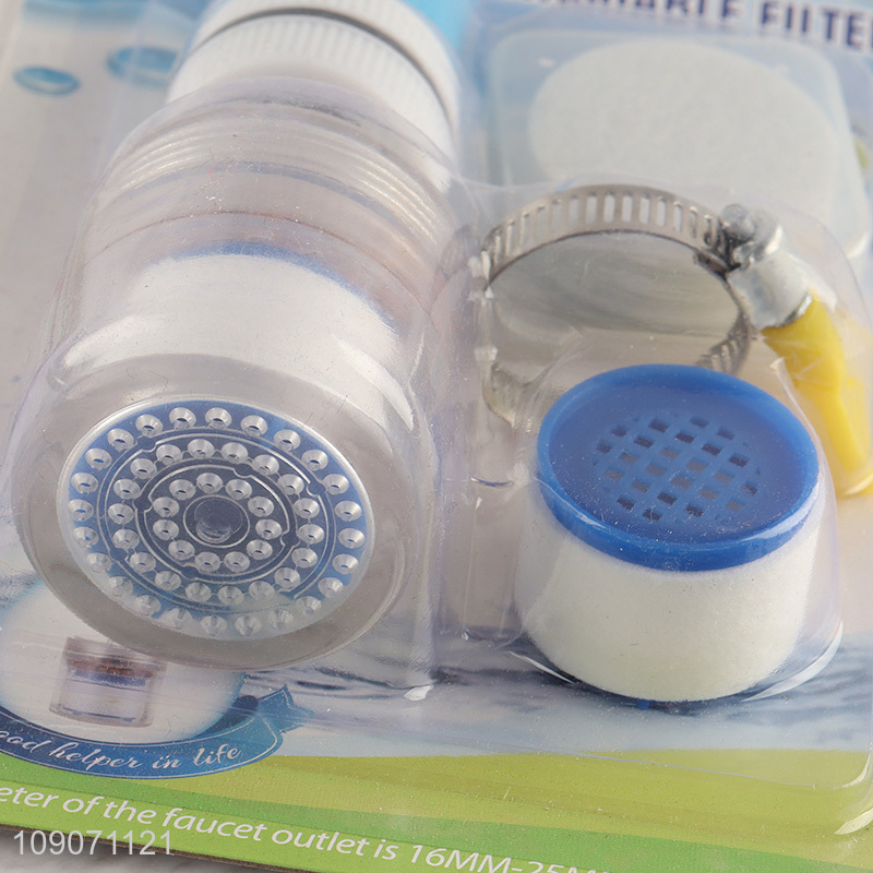 Factory supply household reusable washable kitchen faucet water filter
