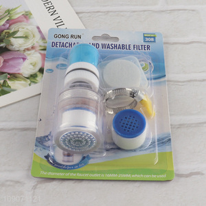 Factory supply household reusable washable kitchen faucet water filter