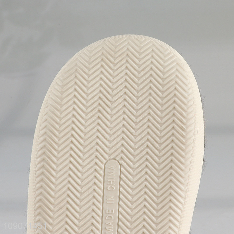 Factory Price Winter House Slippers Leopard Print Slippers for Women