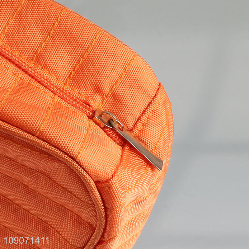 Hot Sale Portable Zippered Cosmetic Bag Waterproof Travel Toiletry Bag