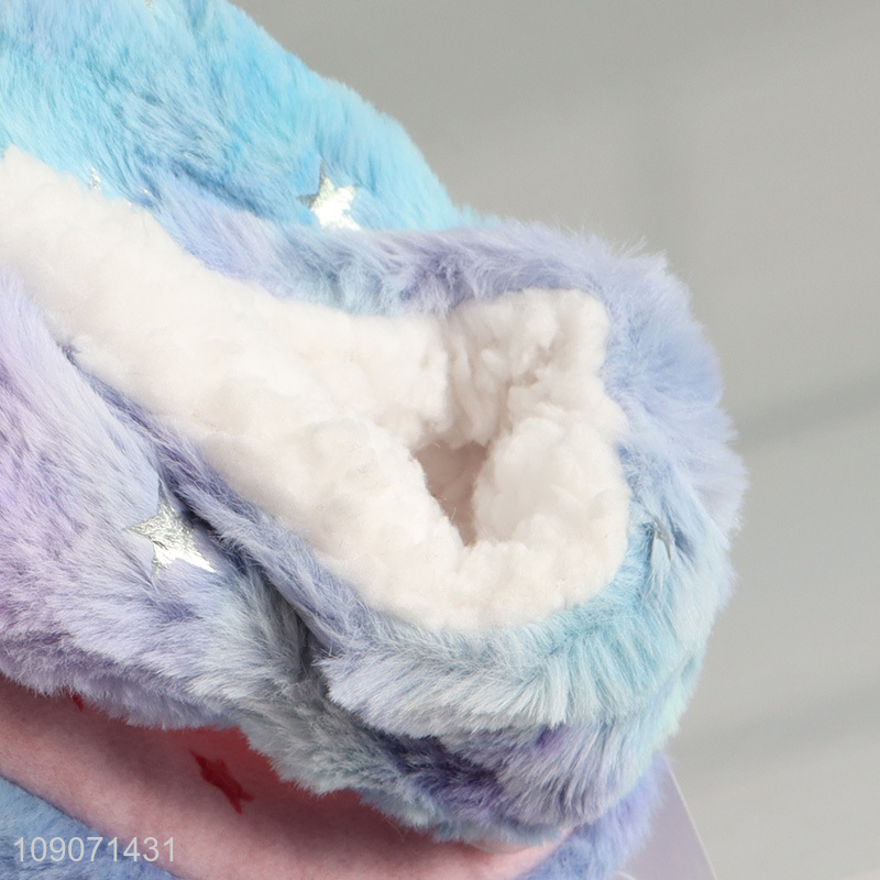 New Product Women's Slippers Fuzzy House Slippers Non-Slip Indoor Slippers