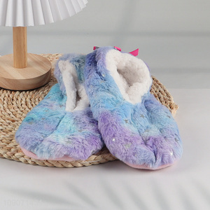New Product Women's Slippers Fuzzy House Slippers Non-Slip Indoor Slippers