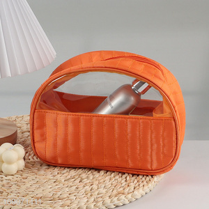 Hot Sale Portable Zippered Cosmetic Bag Waterproof Travel Toiletry Bag