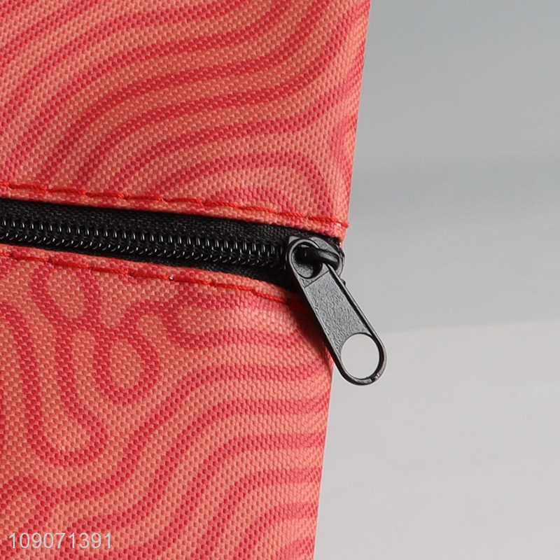 Factory Price Durable Polyester Storage Bag Fabric Ziper Storage Pouch