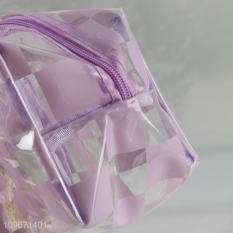 Online Wholesale Trendy PVC Makeup Bag Waterproof Cosmetic Pouch