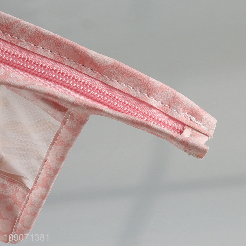 New Product Clear PVC Cosmetic Makeup Bag Waterproof Toiletry Bag