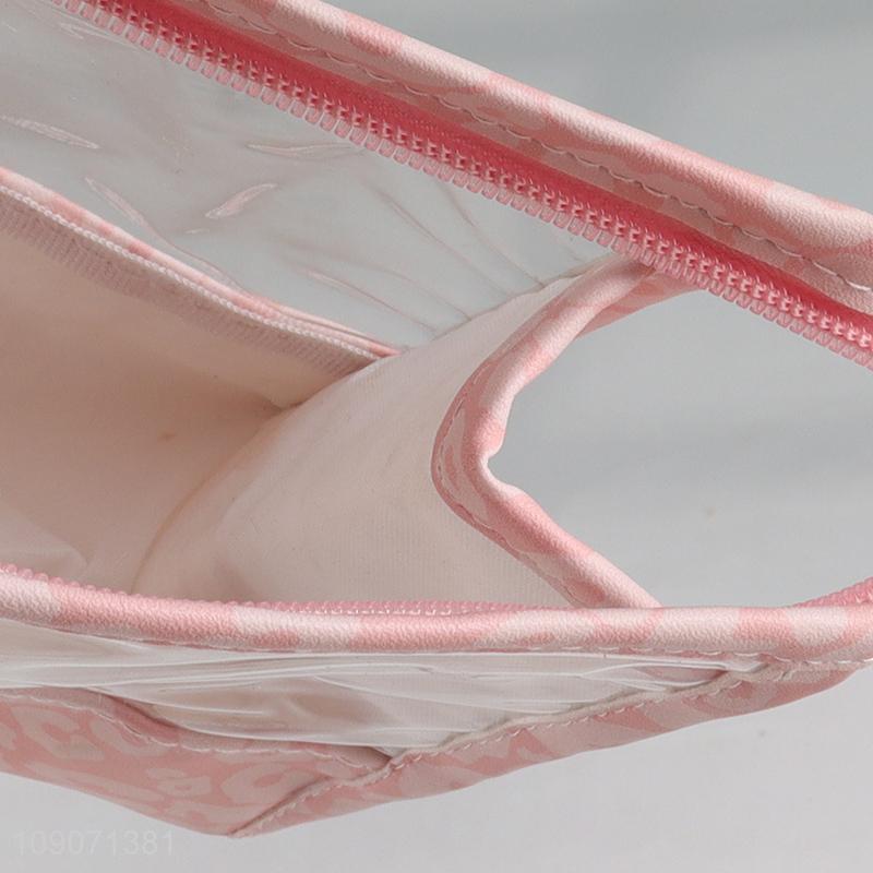 New Product Clear PVC Cosmetic Makeup Bag Waterproof Toiletry Bag