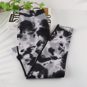 Top quality high elastic women fitness sports yoga pants for sale