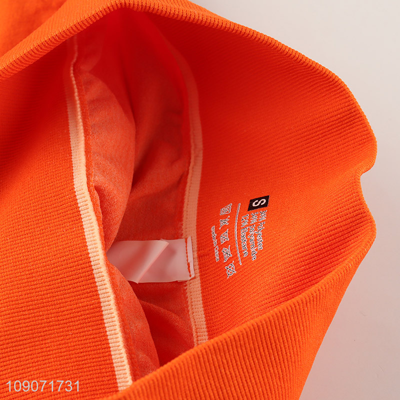 Hot products orange breathable high elastic women wear women pants