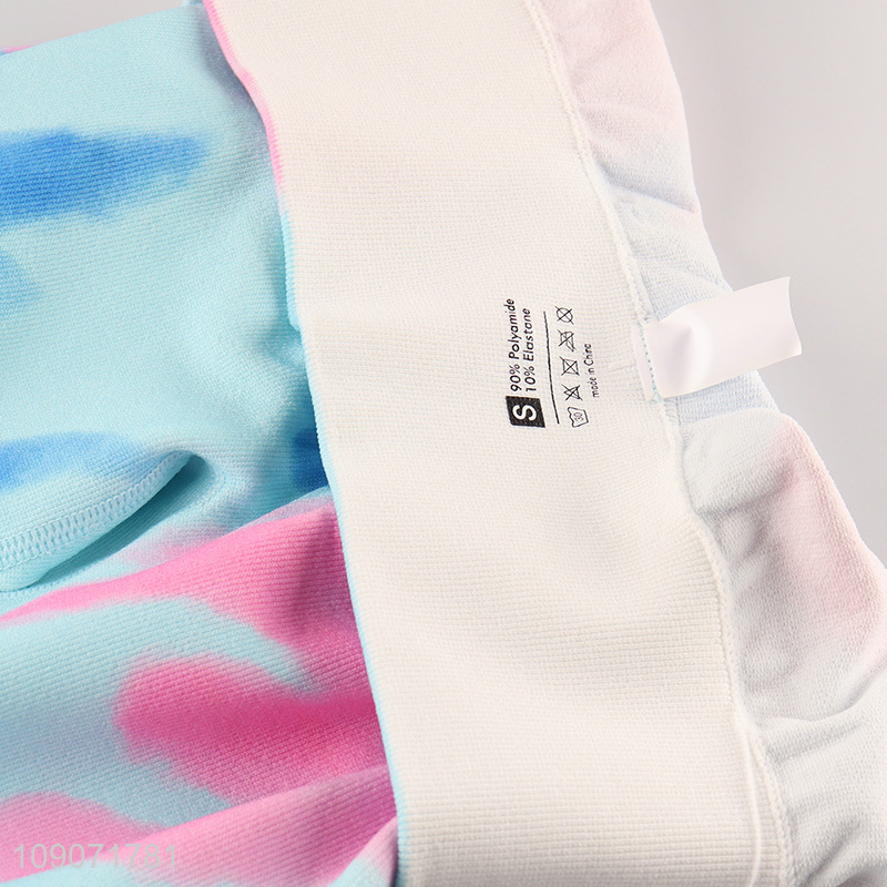 China supplier colorful elastic fitness sports yoga pants for sale