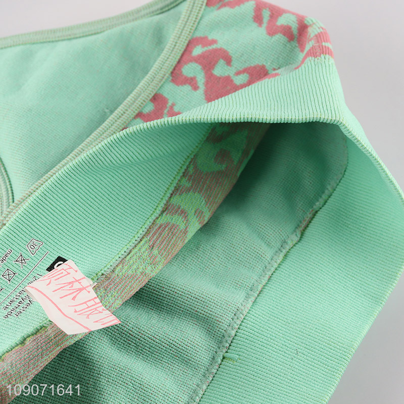 Top selling women sports fitness breathable elastic bra wholesale